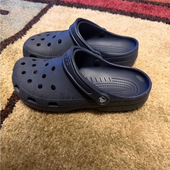 Crocs Navy Clogs - Picture 2 of 3